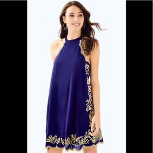 NWT Lily Pulitzer navy Quinn dress